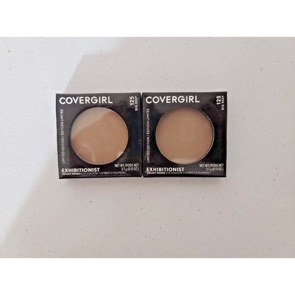 CoverGirl Exhibitionist Velvet Mono Eye Shadow #125 Dig Deep 0.13oz Set Of 2 - Picture 1 of 2